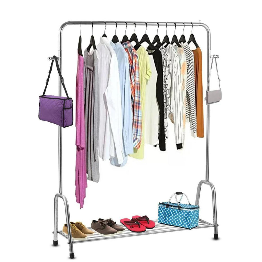 Silver Iron Hanging Rack For Home and Shop