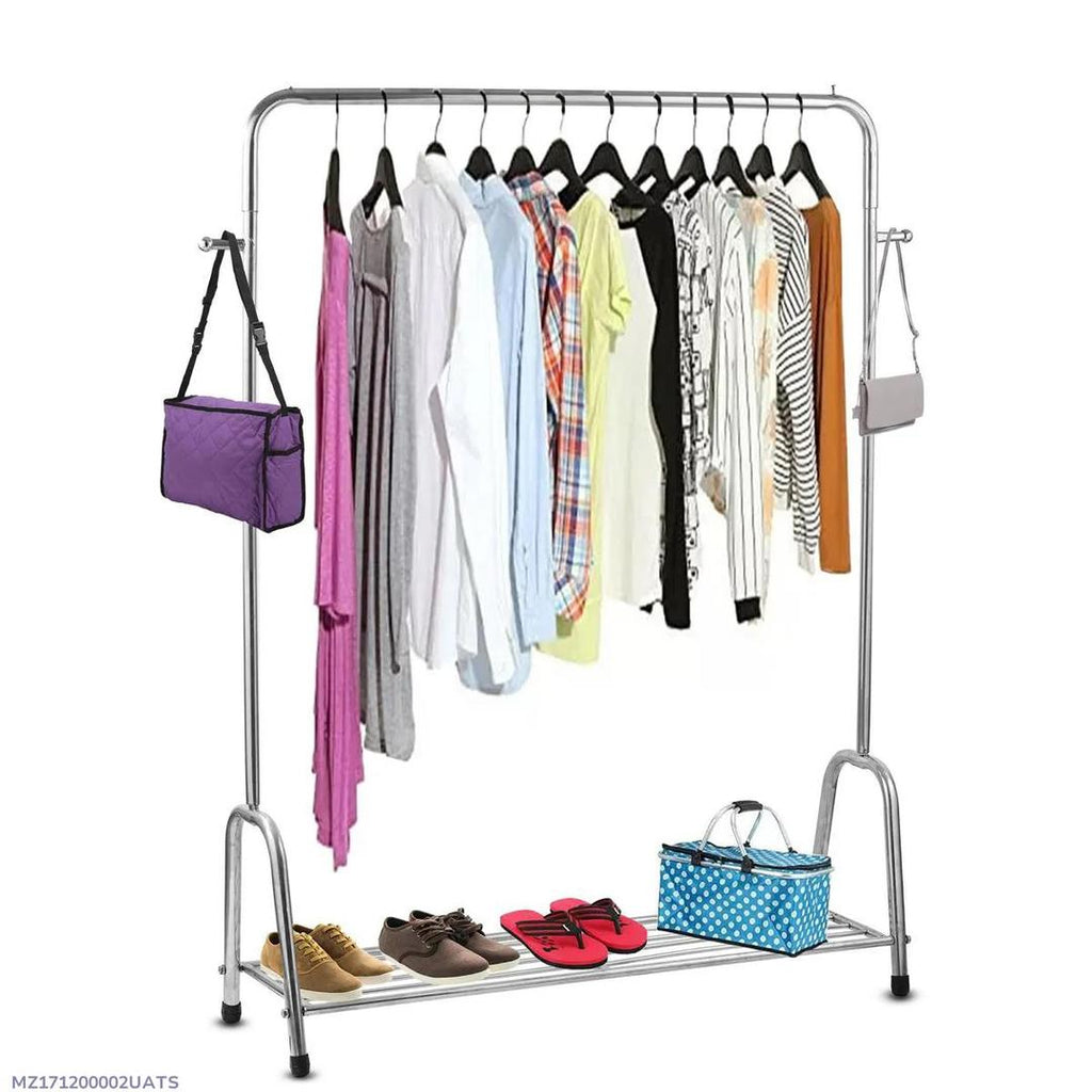 Silver Iron Hanging Rack For Home and Shop