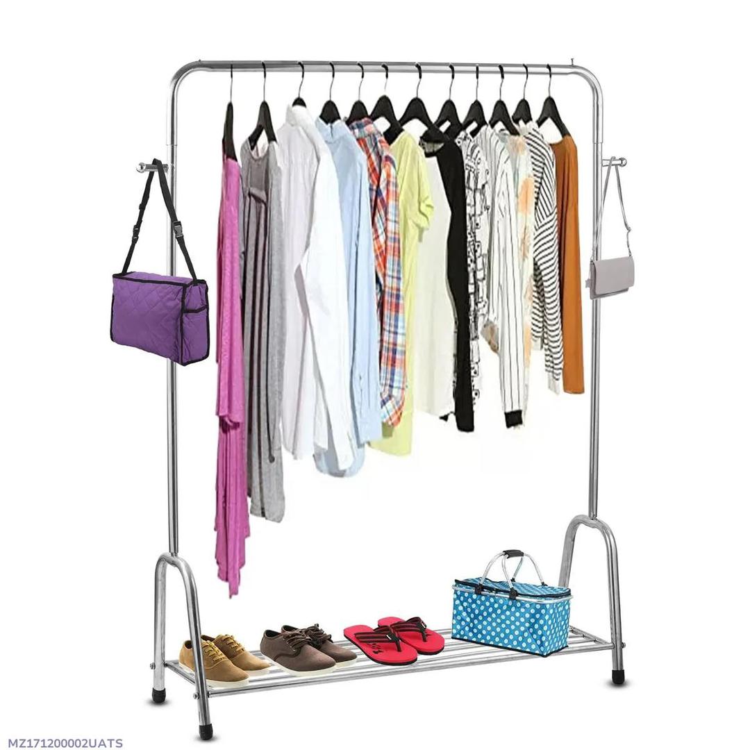 Silver Iron Hanging Rack For Home and Shop