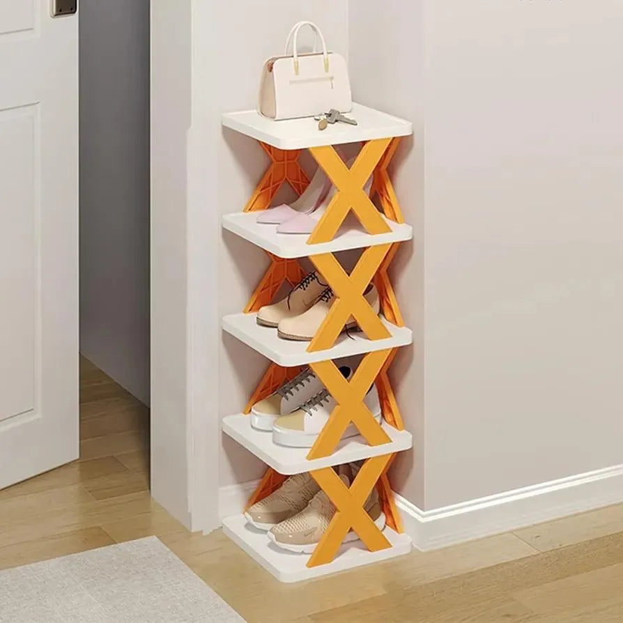 Stylish X-Shap Shoe Rack For Small Spaces