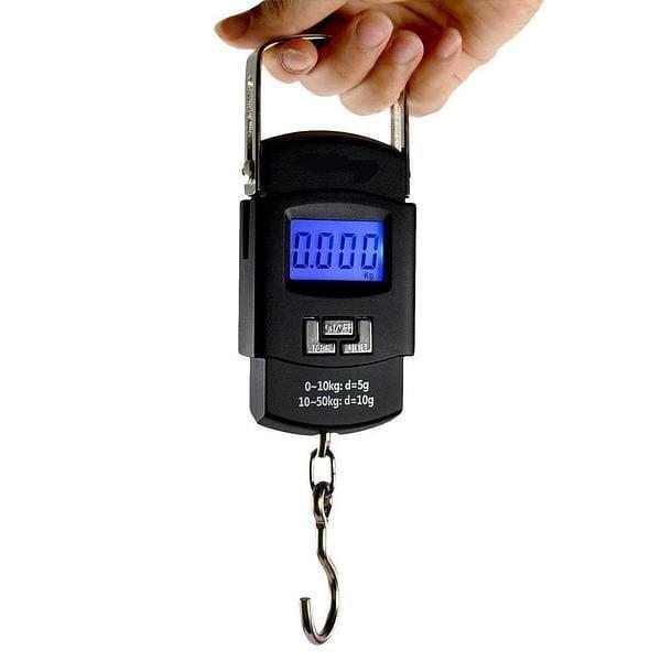 2 Pcs Digital Kitchen Scale Black ABS