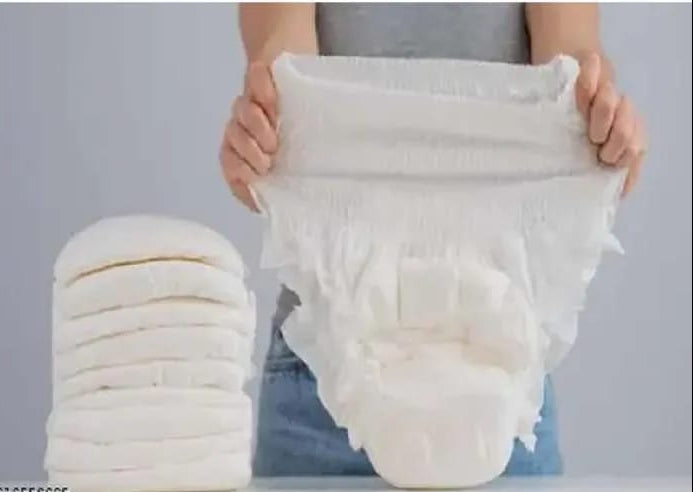Ezi Sanitary Pants Pack of 10 Ultra Absorbent Cotton Multicolor S M L